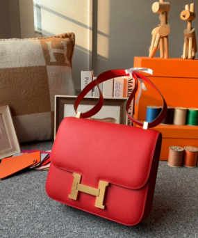 에르메스 콘스탄스24 레드 금장 앱송